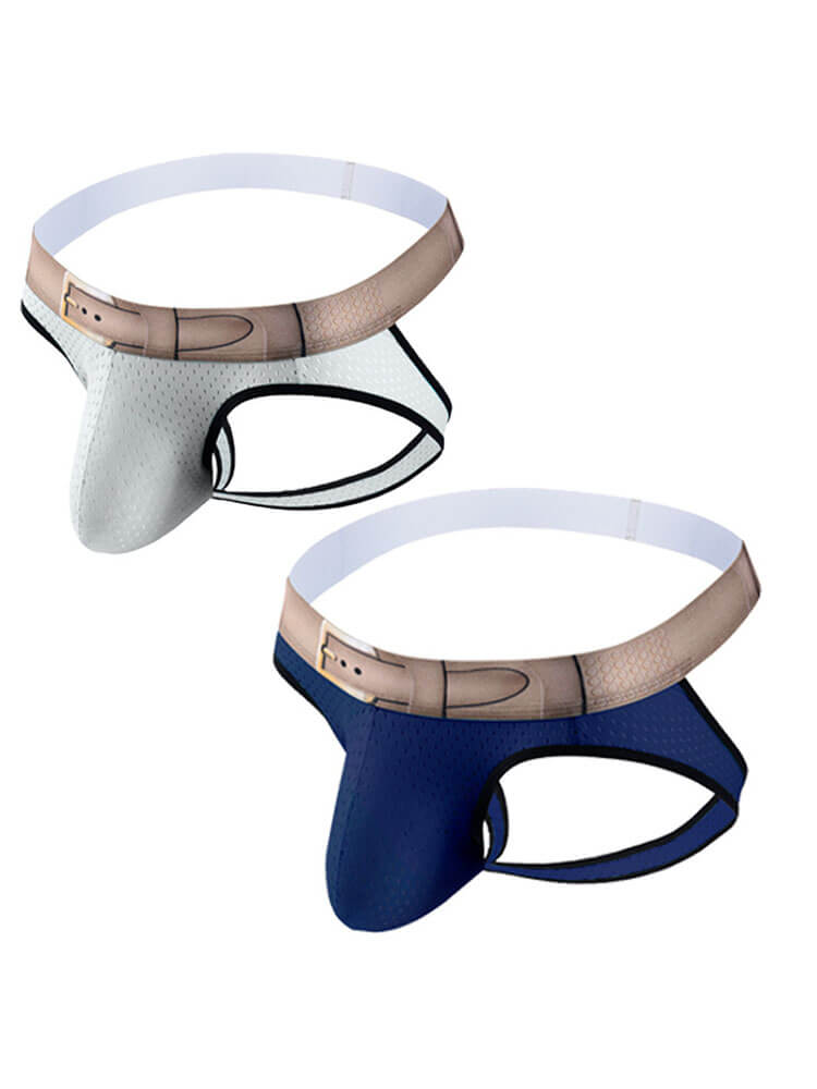 Men's Wide Waist Elastic Hip Lifting Thong