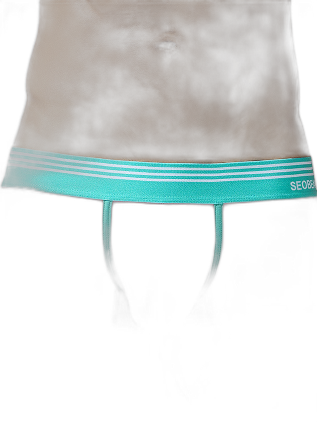 Men’s Spliced Lines Trunks in Ombre