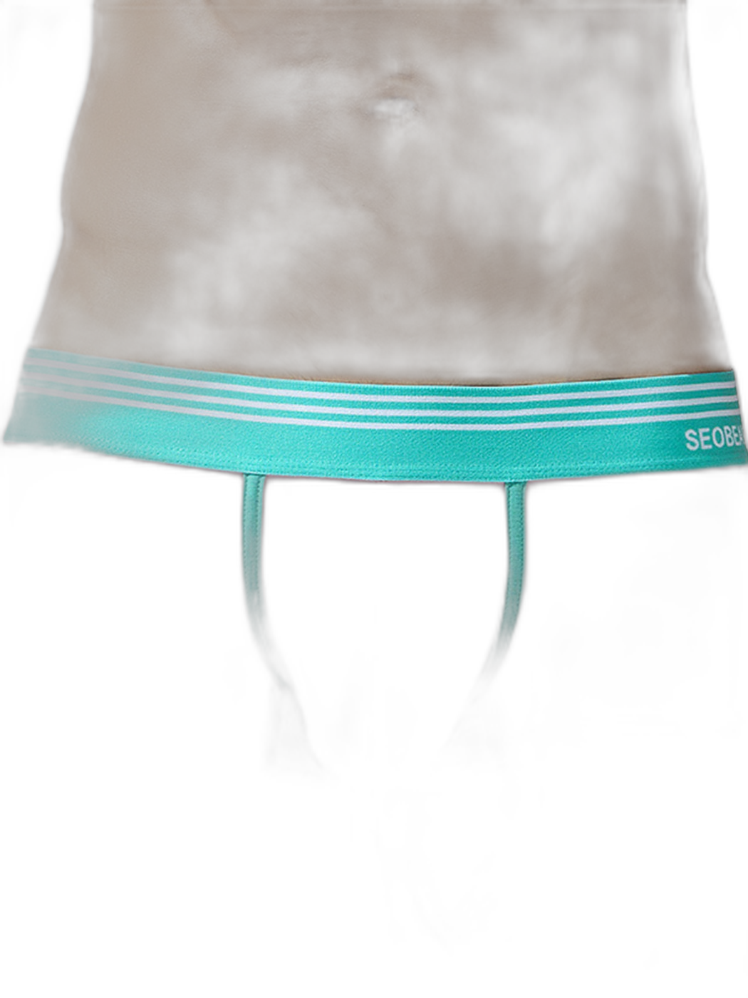Men’s Spliced Lines Trunks in Ombre