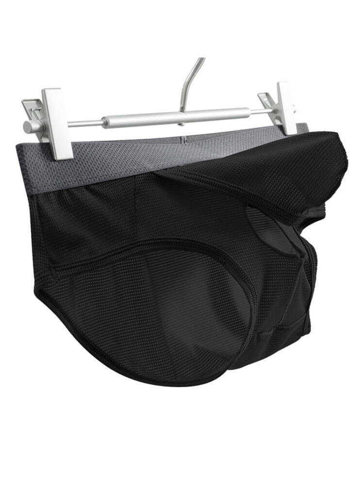 Men's Front-Opening Breathable Ice Silk Briefs