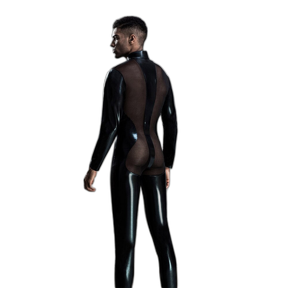 Sexy Mesh Bodysuit Clubwear