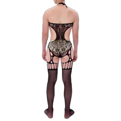 Siren Call Crossdressing Fishnet Bodysuit