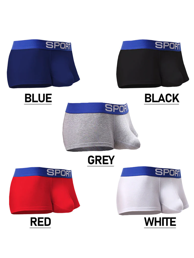 3 Pack Mens Sculpt Bulge Shape Support Pouch Underwear