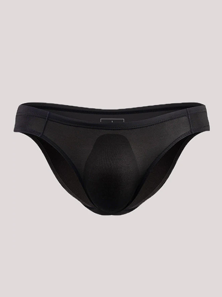 4 Pack Men's Support Pouch Traceless Ice Silk Underwear