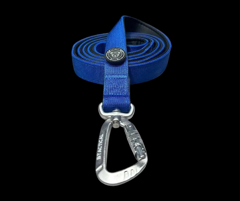 Tactical Carabiner Clip Lead Blue