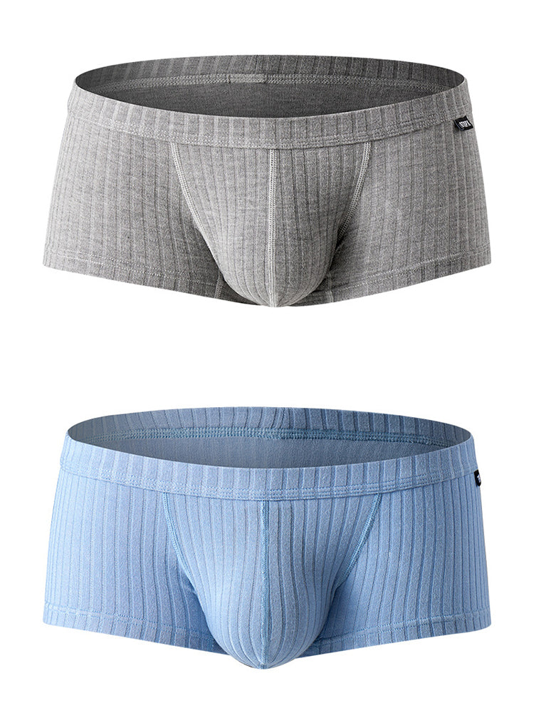 Men's Low Rise Threaded U-Convex Trunks