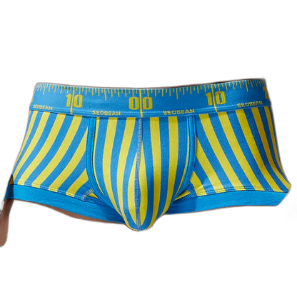 SEOBEAN Measure Up Cotton Boxer Briefs