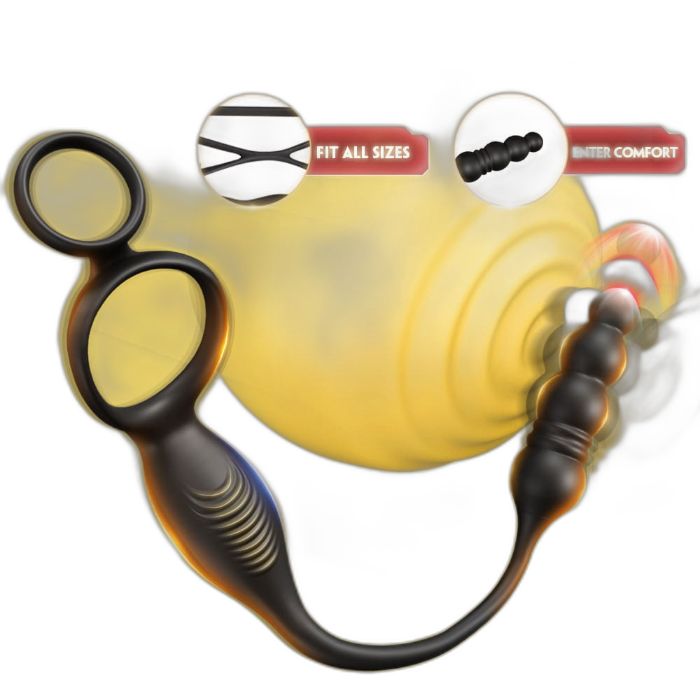VibeTail - Thrusting Prostate Massager with Cock Ring