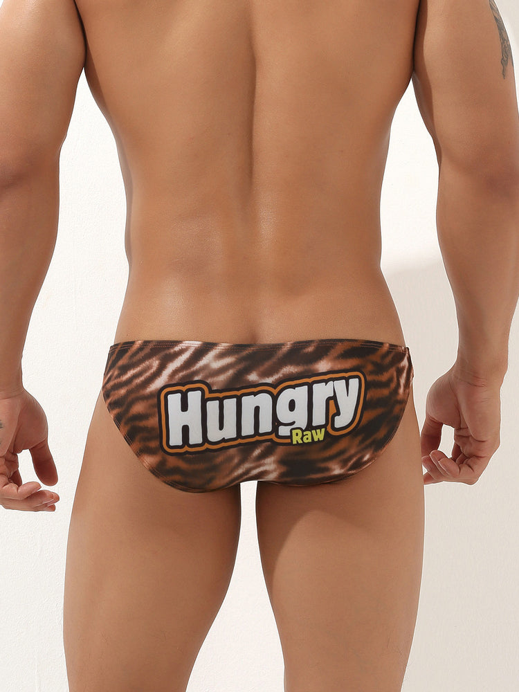 Fun Printed Sexy Men Bikini Underwear
