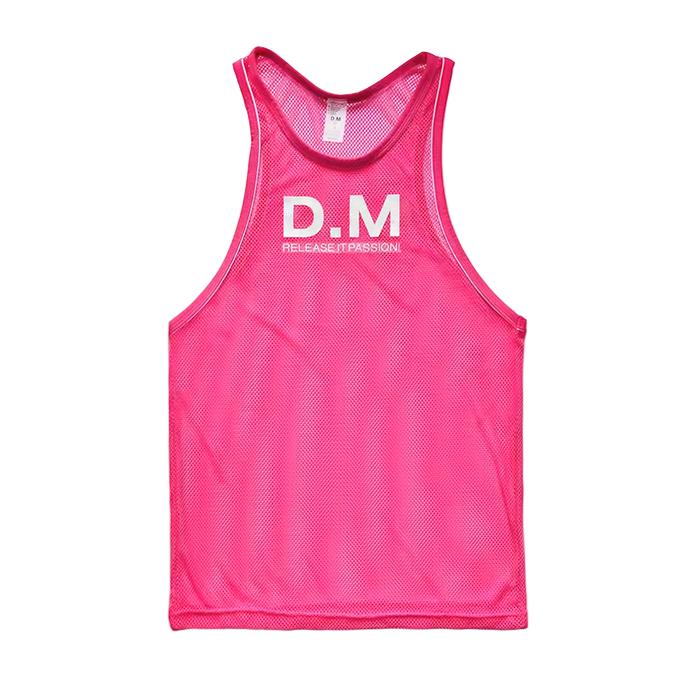 Dog & Master Mesh Tank Top Pink