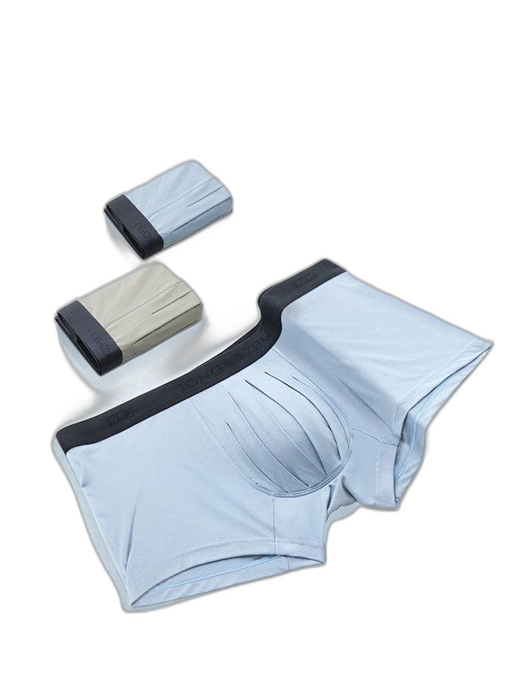U Convex Folding Large Pouch Modal Trunks for Men