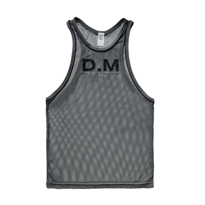 Dog & Master Mesh Tank Top Grey