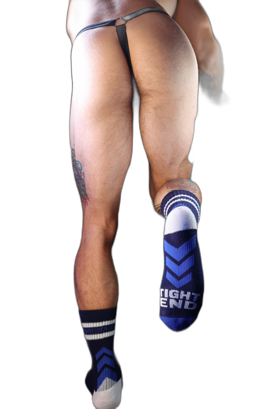 Breedwell Gymnetixxx Crew Socks Navy