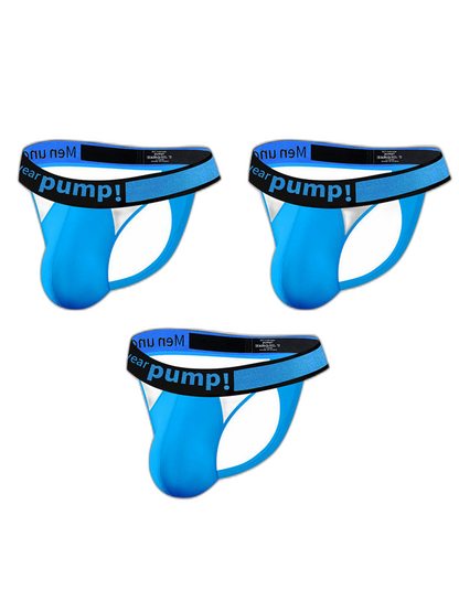 Men's Sexy Butt-Lifting Sporty U-Pouch Large Thong & Strings