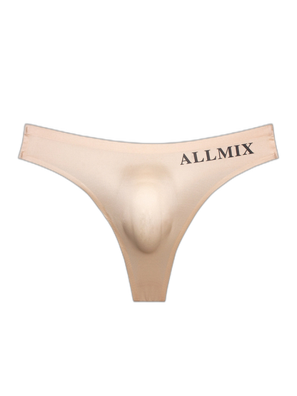 4 Pack ALLMIX Men's Sexy Seamless T-back Thongs