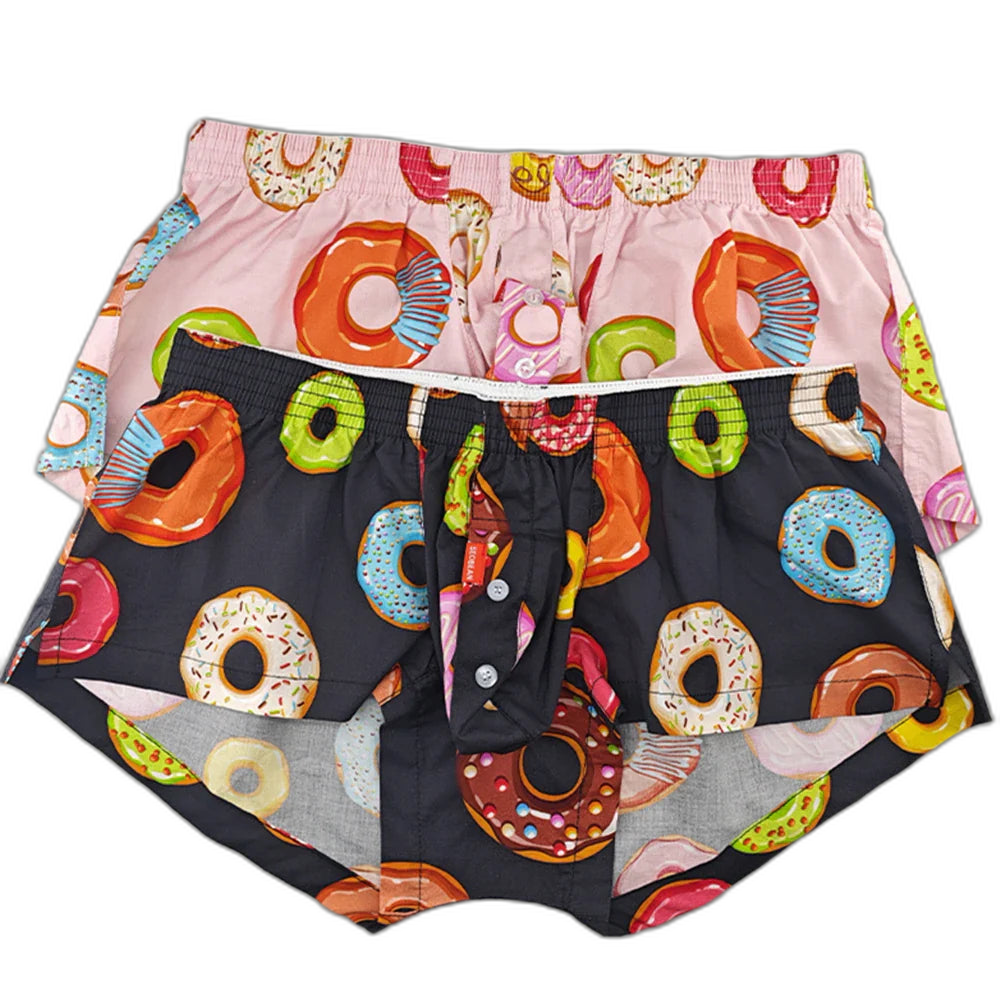SEOBEAN Bold Wear Distressed Boxer Briefs