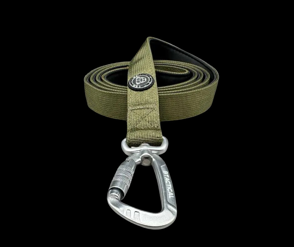 Tactical Carabiner Clip Lead Green