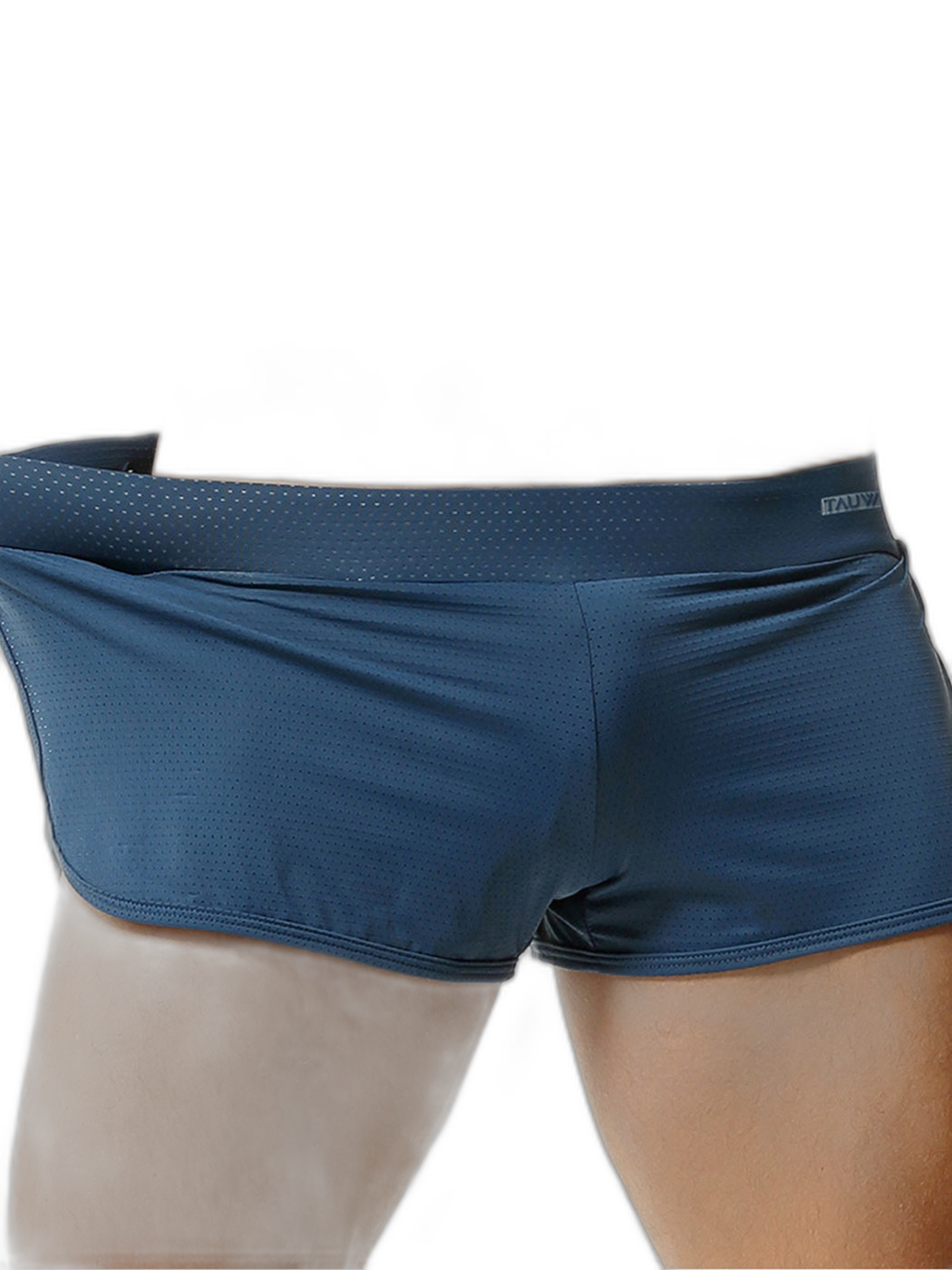 Men's Breathable Mesh Boxer Shorts With Separate Pouch