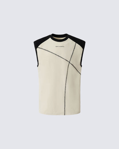 Deconstructed Stitched Ice-Feel Quick-Dry Summer Tank Top