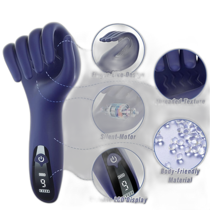 FistGrip – Finger-Like Vibrating Masturbator – Multi-Use Male Stroker