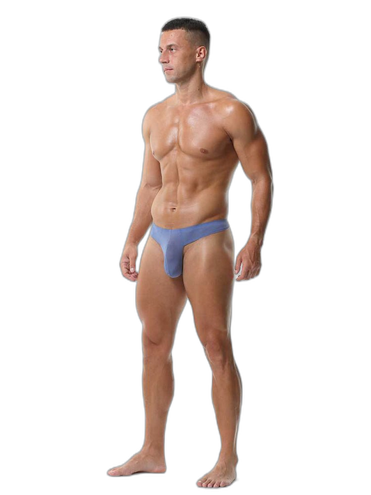 3 Pack Men's Solid Color Seamless Comfort Quick-Dry Breathable Thongs