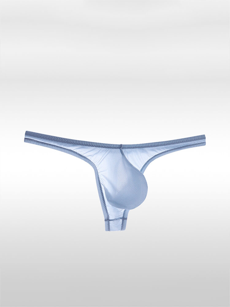 Men's Ultra-Thin Transparent Sexy Low-Rise Thong