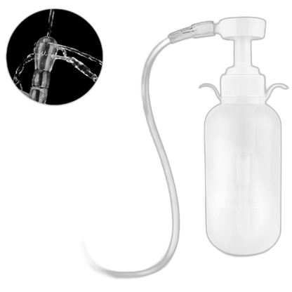 Cleanstream Pump Action Enema Bottle Set with Nozzle
