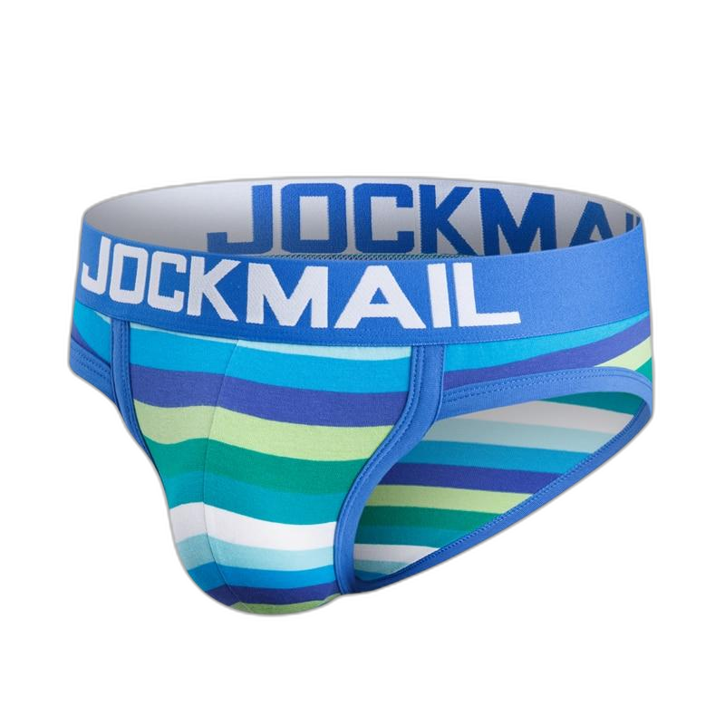 Jockmail Striped Briefs