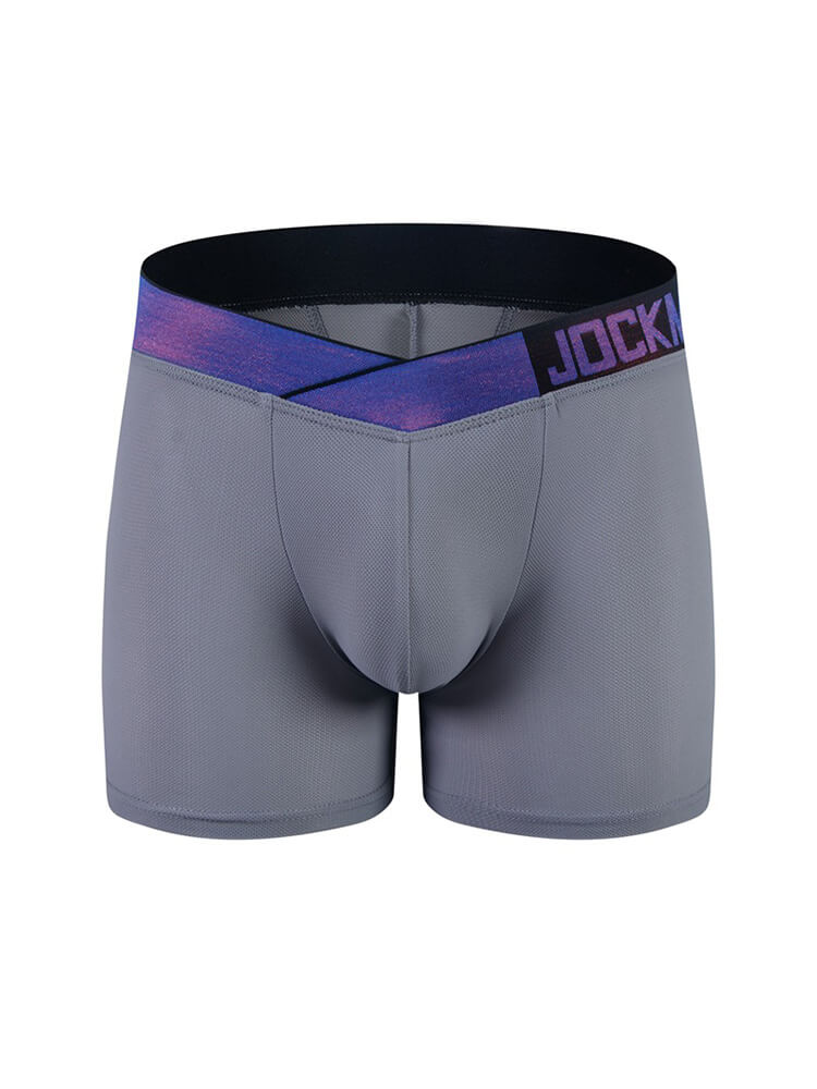 Men's Buttock-Lifting Detachable Pad Boxer Briefs