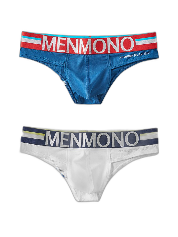 2-pack Men's Sexy Slim Fit Fashion U-convex Bikini