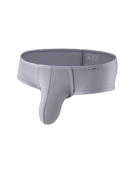 2 Pack Men's 3D Pouch Low-Rise Slim-Fit Trunks