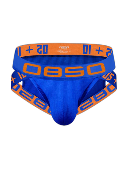 2 Pack Men's Breathable Personalized Low-Rise High-Elastic Briefs