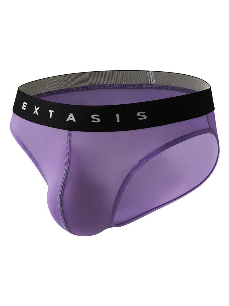 Men's Letter Belt Sexy Solid Color Briefs