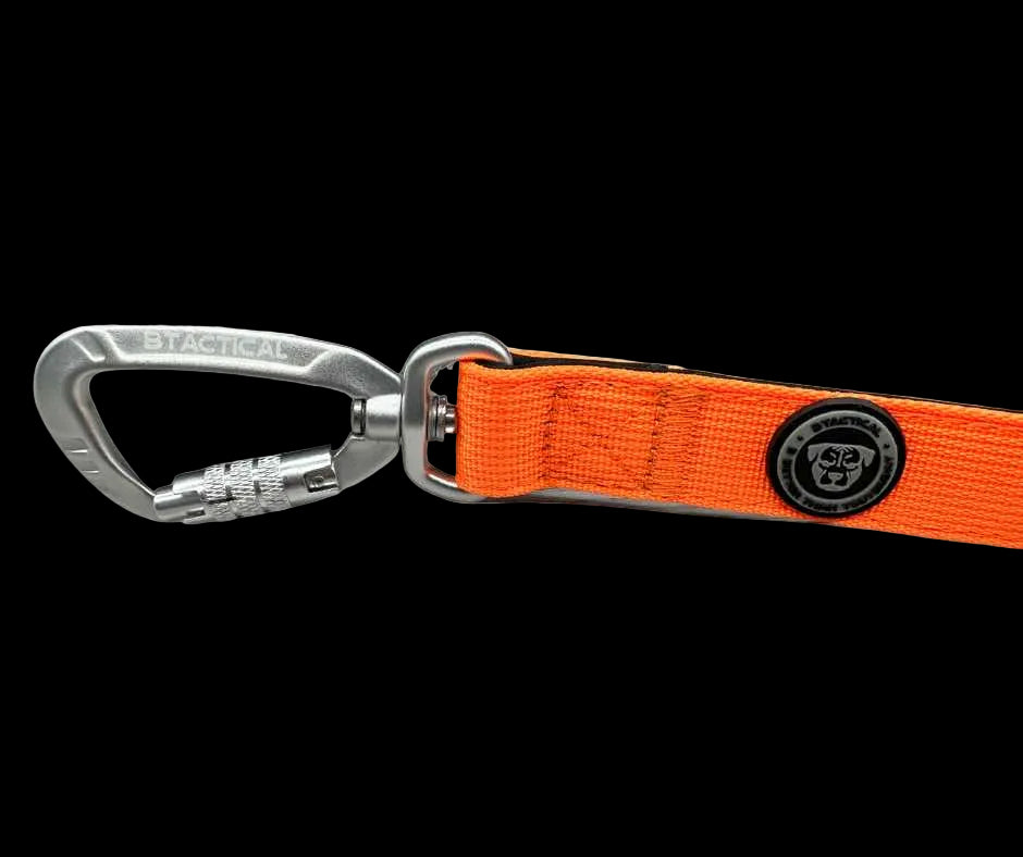 Tactical Carabiner Clip Lead Orange