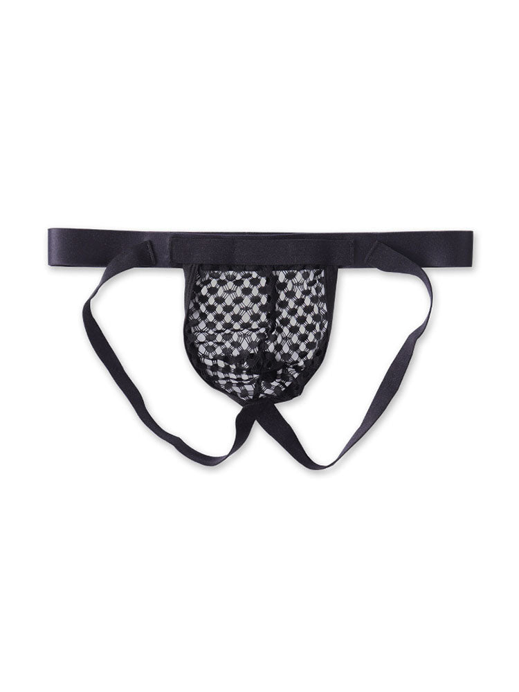 Men's Mesh Hollow See Through Jockstrap