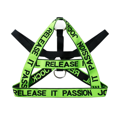 Jockmail Neon Release It Passion Elastic Chest Harness