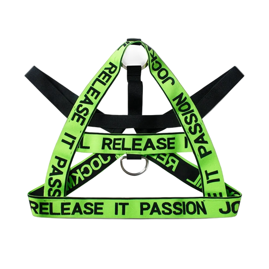 Jockmail Neon Release It Passion Elastic Chest Harness