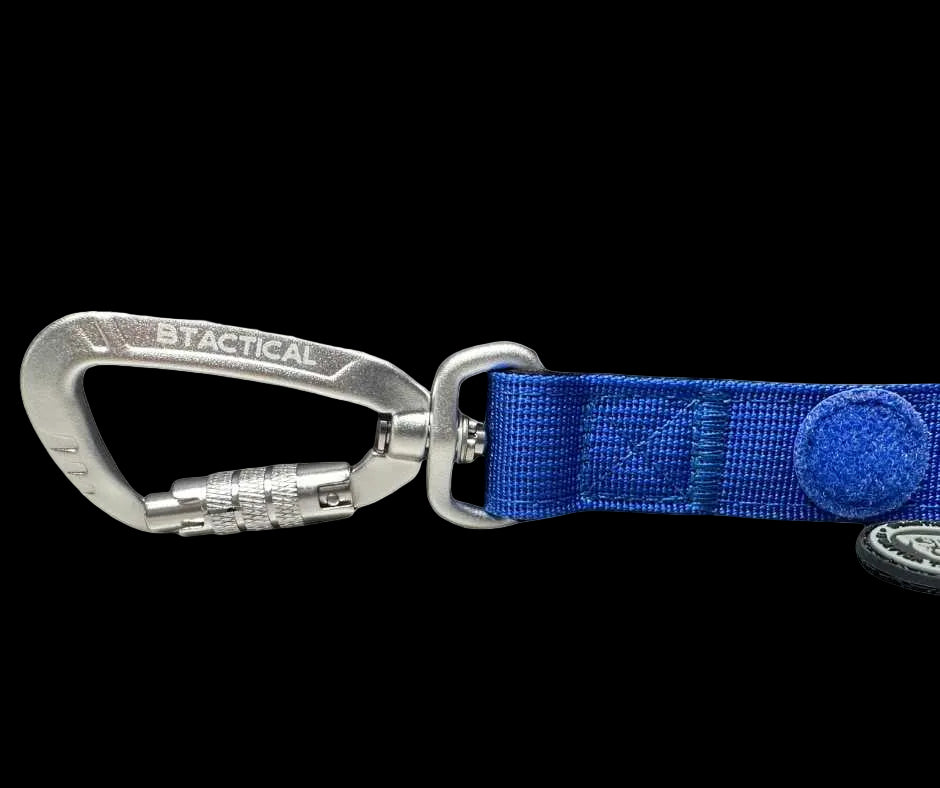 Tactical Carabiner Clip Lead Blue