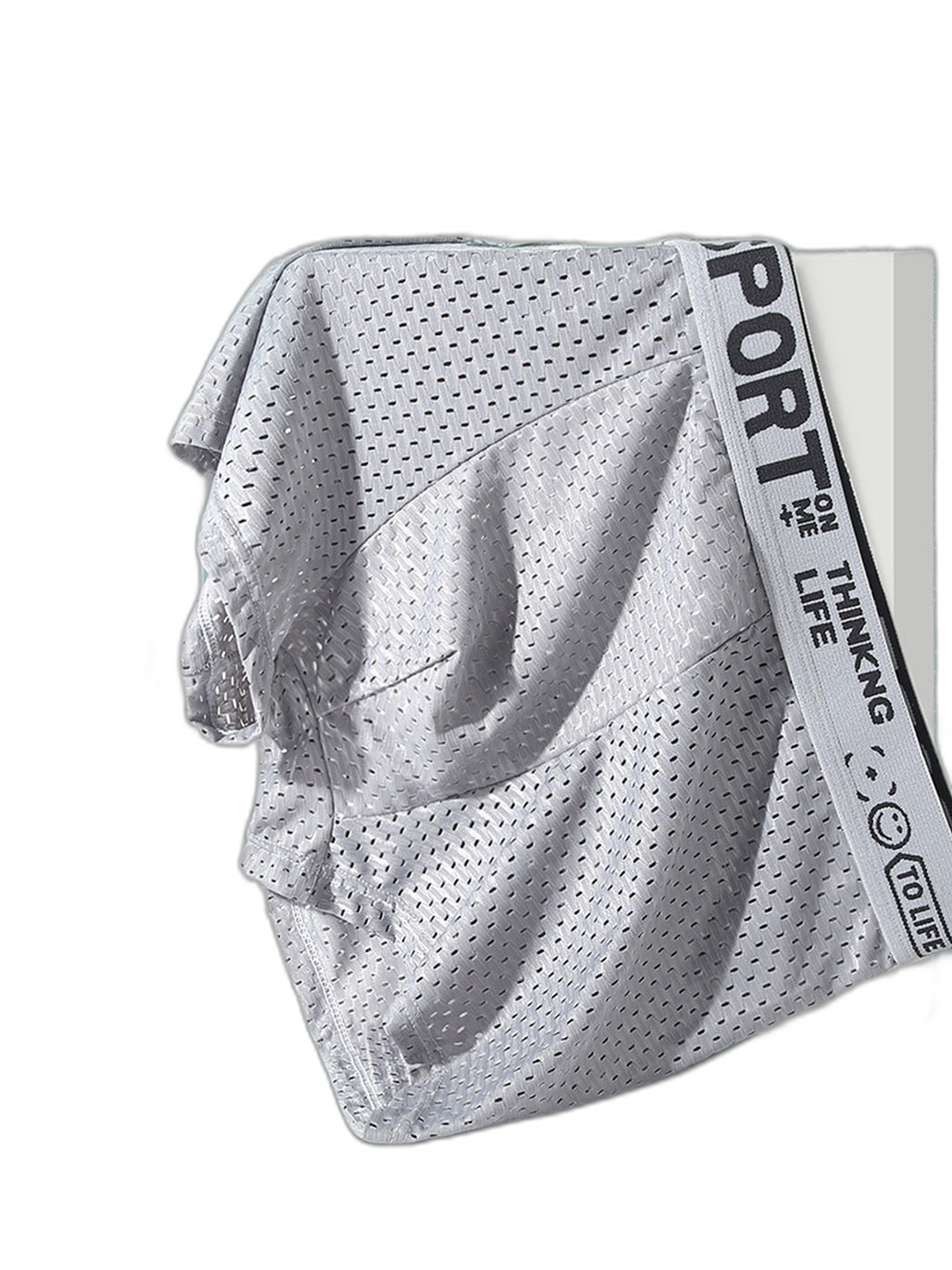 6 Pack Men’s Contour Pouch Mesh Trunks