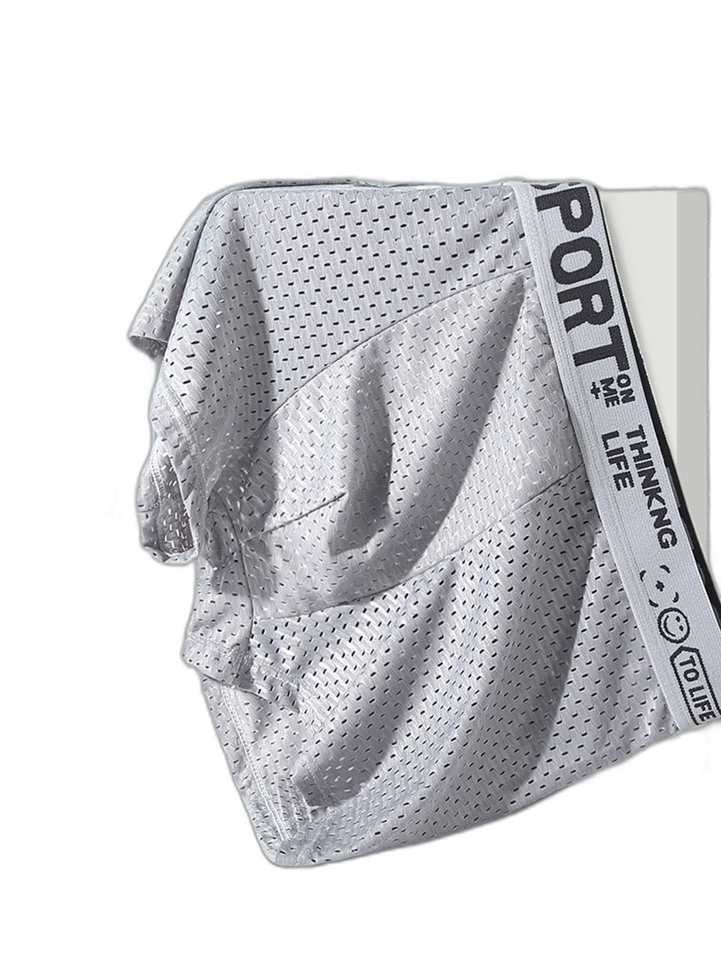 6 Pack Men’s Contour Pouch Mesh Trunks
