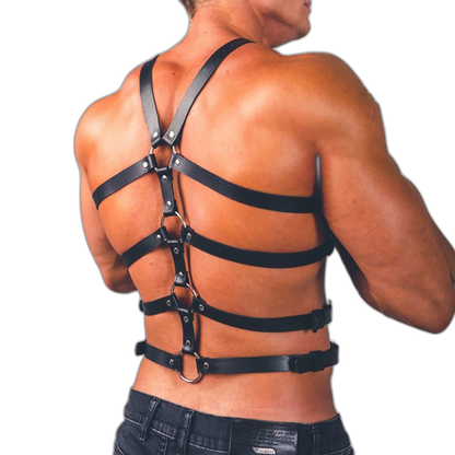 Full Torso Leather Harness