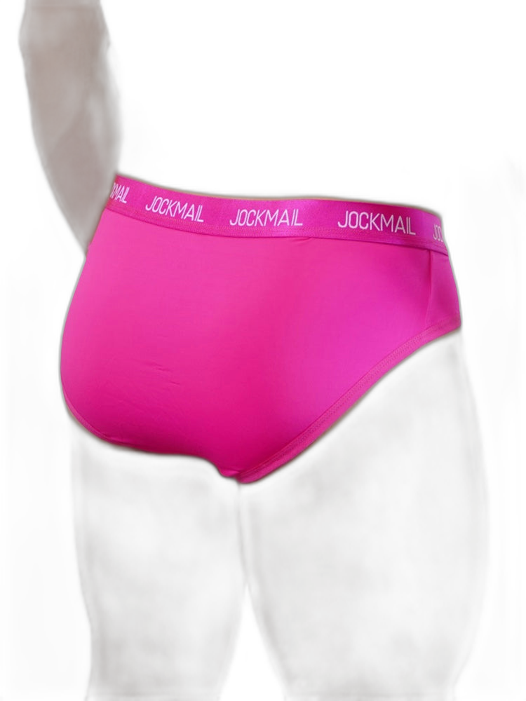 2 Pack Men's Sporty Letter Print Supportive Low-Rise Ice Silk Skin-Friendly Bikini