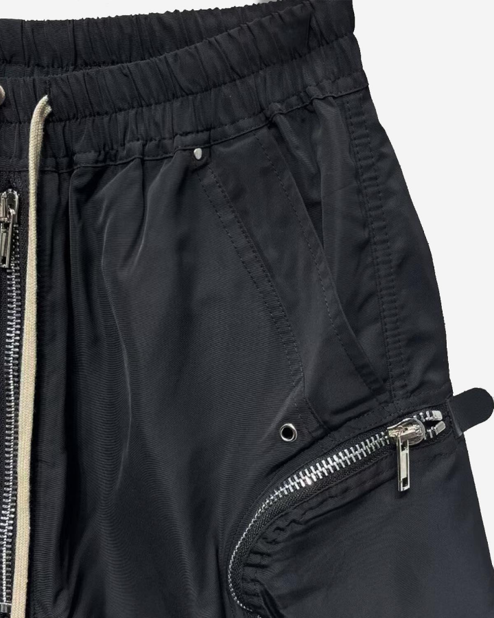 KIIKIO Utility Zipper Functional Cargo Shorts