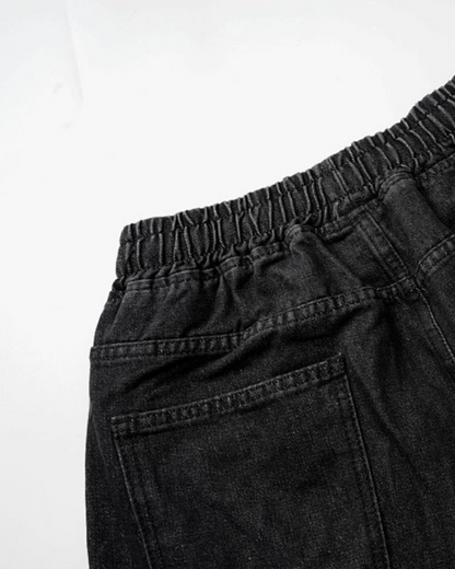 KIIKIO Vintage Washed Denim Shorts