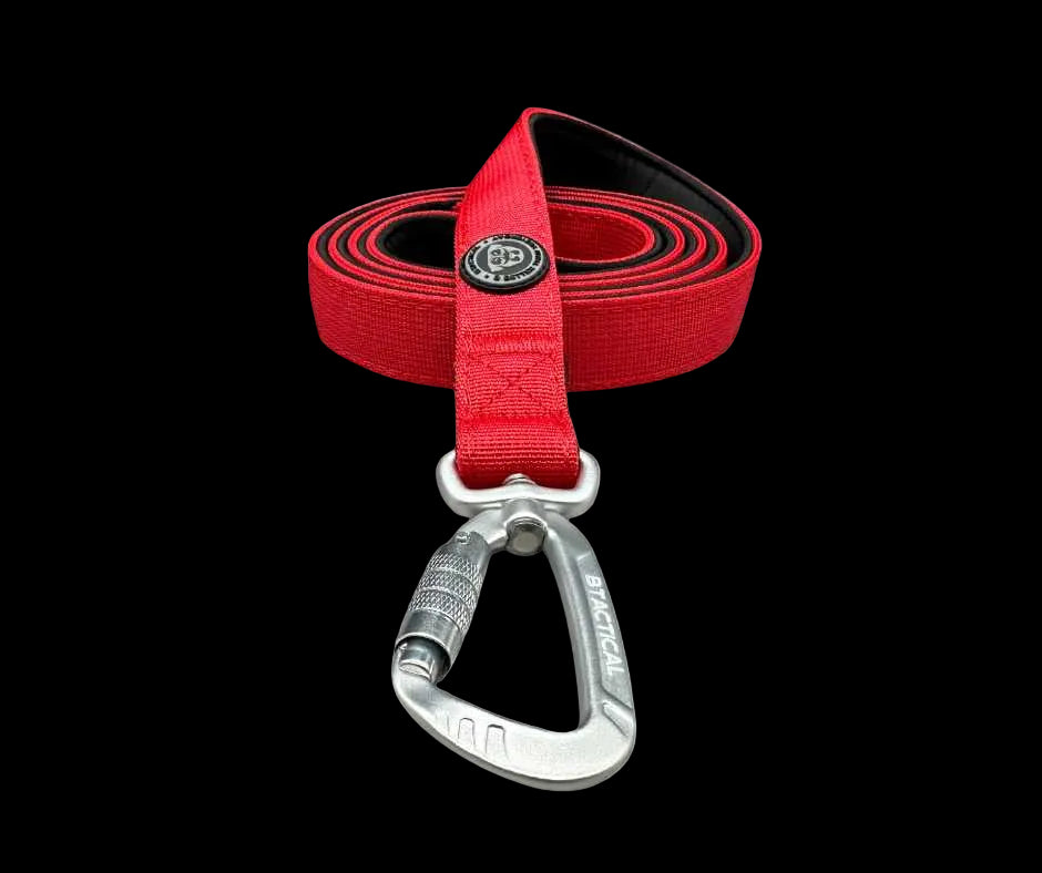 Tactical Carabiner Clip Lead Red