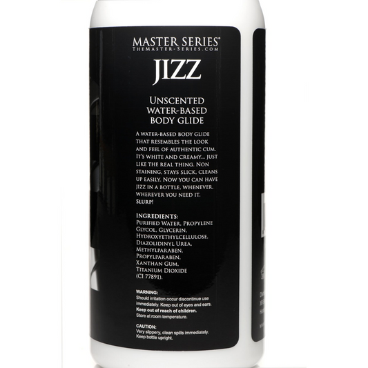 Master Series Unscented Jizz Lubricant 34oz