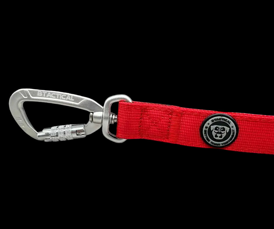 Tactical Carabiner Clip Lead Red