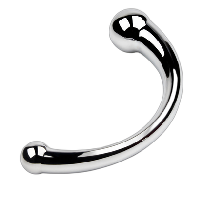 Double Ended Stainless Steel Dildo – G-Spot & Prostate Wand