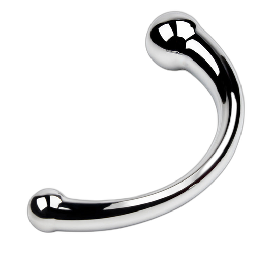 Double Ended Stainless Steel Dildo – G-Spot & Prostate Wand