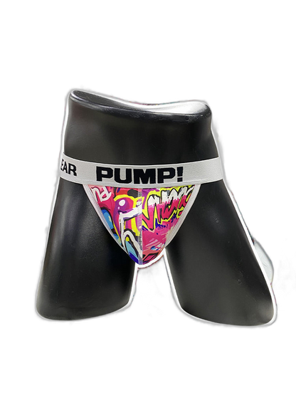 Men’s Sexy Graffiti Pouch Thongs